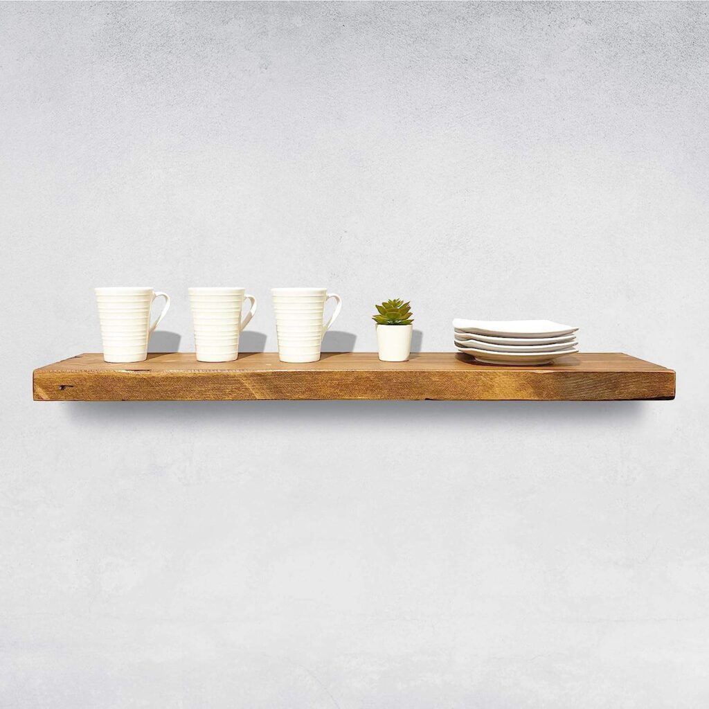 Best Floating Shelf with Rustic Design 