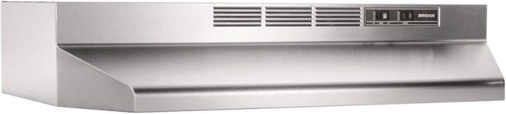 Best for Small Kitchens: Broan-NuTone 423001 30-inch Under-Cabinet Range Hood