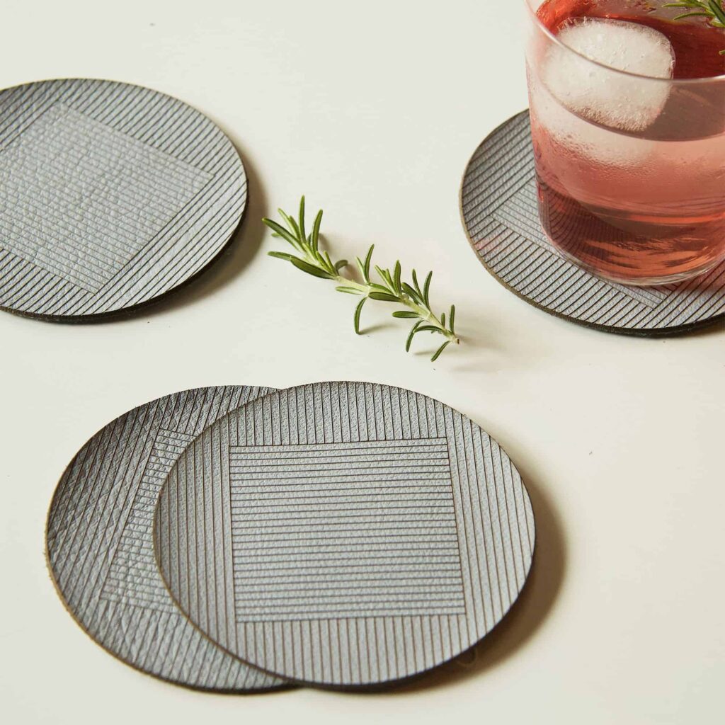 Molly M Within Leather Coasters: Best for Unique Design