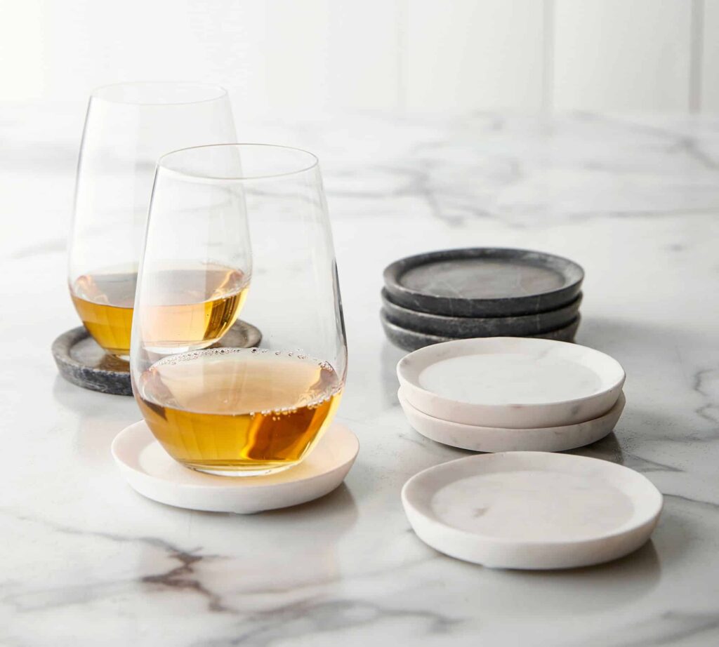 Pottery Barn Marble Coasters: Best for Elegance